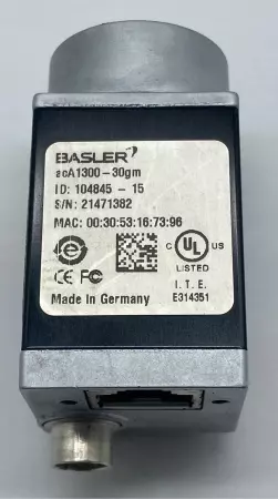 Basler 104845-15 Monochrome Industrial Camera 
