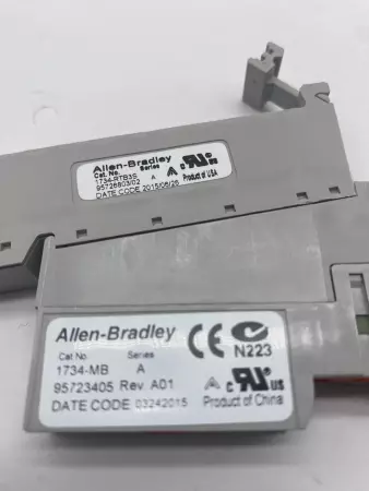 Allen-Bradley 1734-MB W/ 1734-RTB3S Point I/O and Terminal Block Assy 
