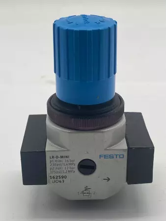 Festo LR-D-MINI Pneumatic Pressure Regulator 