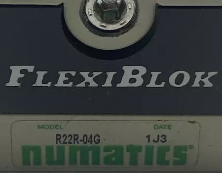 Numatics R22R-04G FlexiBlock® Pneumatic Regulator 