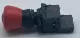 Allen-Bradley 800F-N3R Red Illuminated E-Stop Push/Pull Button W/Contact Block 