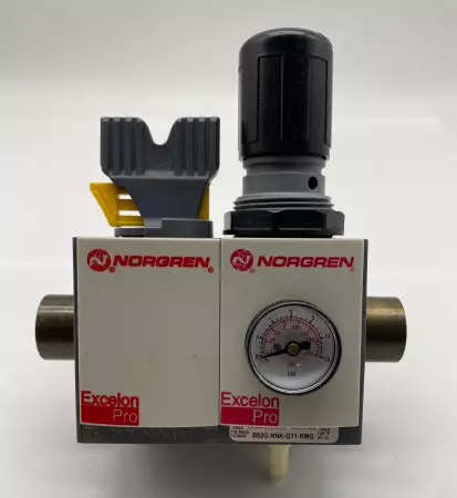 Norgren B92G-NNK-QT1-RMG Excelon Pro Lockout Valve and Pressure Regulator Assy 