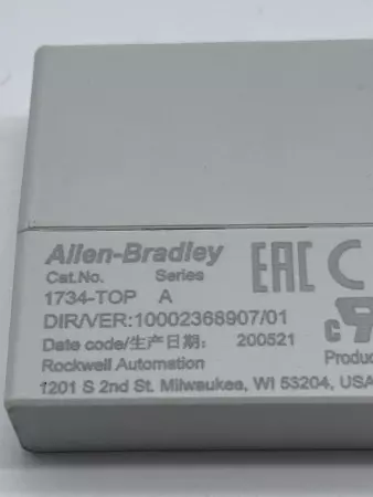 Allen-Bradley 1734-TOP SER.A Point I/O Terminal Base 