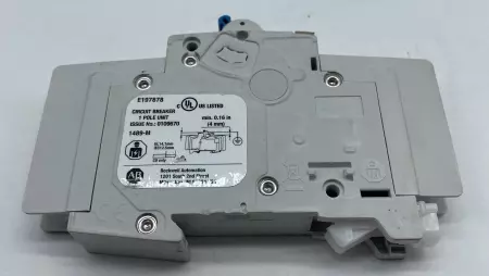 Allen-Bradley 1489-M1C060 SER.D 1-Pole Circuit Breaker, 480Y/277V 6Amp 