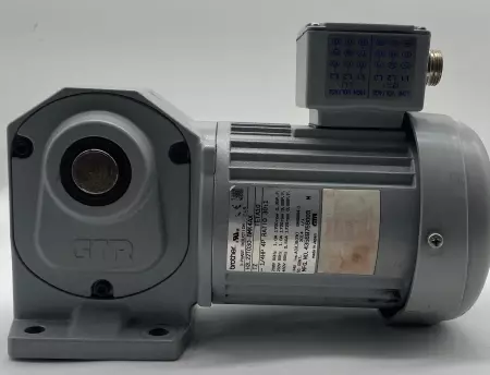 Brother H2L22T030-BMK4AX 3-Phase Induction Motor 0.25HP Gear Reducer Ratio 30:1 