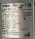 Brother F3S25N10-MF2AENX 3-Phase Induction Motor 0.25HP Ratio 10:1 