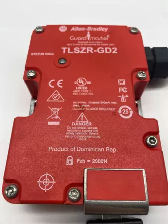 Allen-Bradley TLSZR-GD2 Guardmaster® Locking Switch 24VDC 200mA 
