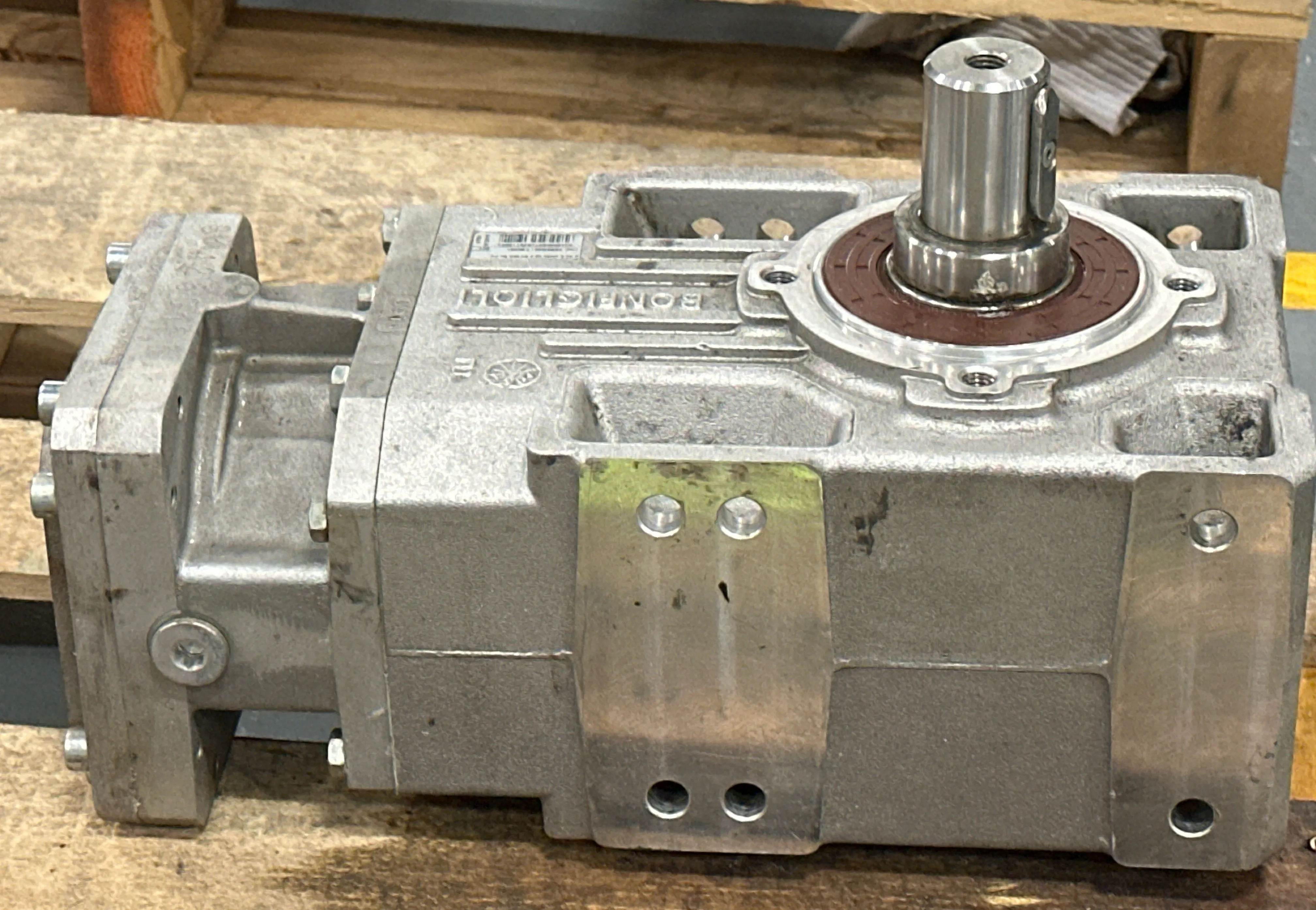 Bonfiglioli 3E60G051G60001 Right Angle Speed Reducer, Ratio 43.4:1 