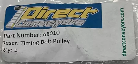 Direct Conveyors AT10-Z20-38 Double Wheel Timing Belt Pulley, 20-Tooth 