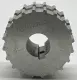 Direct Conveyors AT10-Z20-38 Double Wheel Timing Belt Pulley, 20-Tooth 
