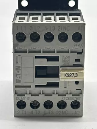 Eaton DIL M7-01 Contactor, 600VAC/250VDC 20A 