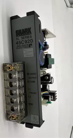 Reliance Electric 45C920 Power Supply Module, In 120-240VAC Out 24VDC 0.45A 