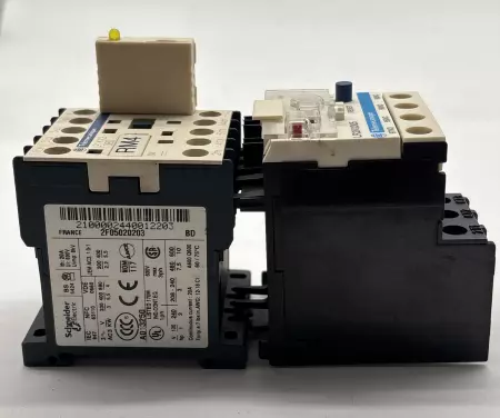 Telemecanique LP1K12 10BD Contactor 120-600V 12A 1-10HP W/Overload Relay 