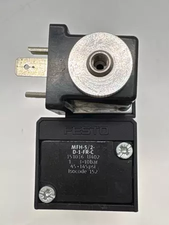 Festo MFH-5/2-D-1-FR-C Solenoid Valve 24VDC 