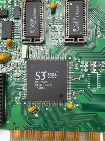 Diamond Multimedia 23030066-203 Circuit Board ST64D Ram 