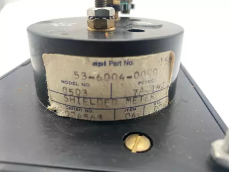 APL 53-6004-0000 Temperature Panel Meter, Farenheit 0-300, Centigrades 0-150 