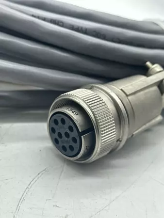 Alpha Wire 6054C Multi-Conductor Cable, 22AWG 8-Wire 50Ft 