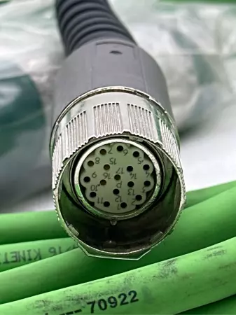 Allen-Bradley 2090-CFBM7DF-CEAA15 SER.A Motor Feedback Cable, 600V 22AWG 20Ft 