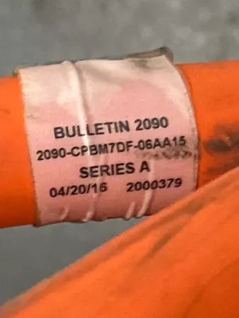 Allen-Bradley 2090-CPBM7DF-06AA15 SE.A Power And Feedback Cable, 600V 6AWG 45Ft 