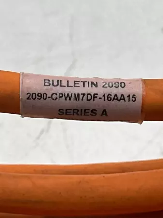 Allen-Bradley 2090-CPWM7DF-16AA15 S.A Power And Feedback Cable, 600V 16AWG 45Ft 