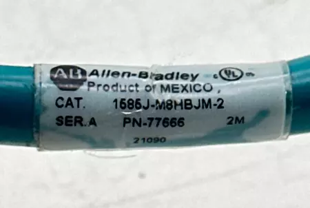 Allen-Bradley 1585J-M8HBJM-2 SER.A Ethernet Media Cable, 2M 