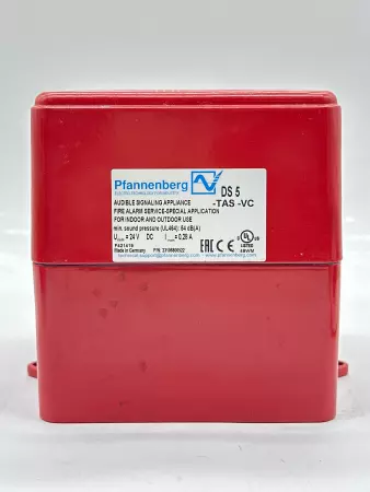 Pfannenberg DS 5-TAS-VC Audible Alarm 