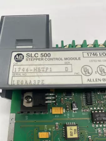 Allen-Bradley 1746-HSTP1 SER D SLC 500 Stepper Control Module Faceplate Missing 