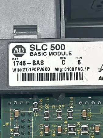 Allen-Bradley 1746-BAS SER.C SLC500 Basic Module 