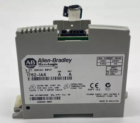 Allen-Bradley 1762-IA8 SER.A MicroLogix™ Input Module 