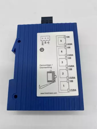 Hirschmann SPIDER 5TX EEC 5-Port Rail Switch 