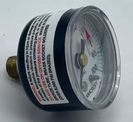 Ashcroft 221-05 Pressure Gauge 0-100Psi 