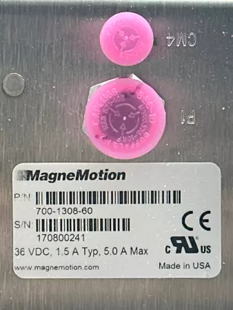 MagneMotion 700-1308-60 Conveyor Right Switch, 36VDC 1.5Amp 