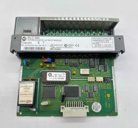 Allen-Bradley 1746-NT4 SER.B SLC 500 Thermocouple/mV Input Module 