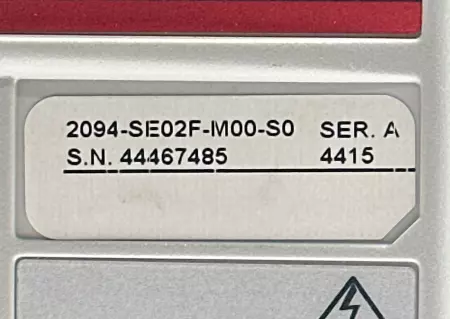 Allen-Bradley 2094-BM01-M Axis Power Module W/Safe-Off Control Module 