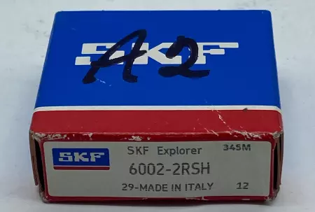 SKF 6002-2RSH Radial Deep Groove Ball Bearing, Bore 15mm Width 9mm 