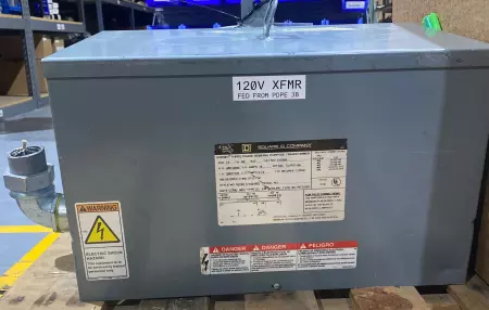 Square D 15T68F General Purpose Transformer, 3-Phase, 15kVA 