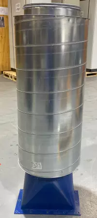 SystemAir LDC 31590050 Circular Duct Silencer, 315X900 PN 5197 