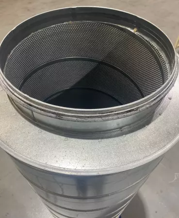 SystemAir LDC 31590050 Circular Duct Silencer, 315X900 PN 5197 