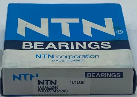 NTN 6008ZZNR Deep Groove Ball Bearing, 40mm Bore 15mm Width W/Snap 