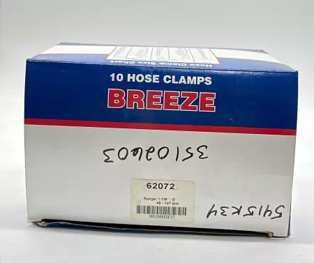 Breeze 62072 Hose Clamps, 1-7/8