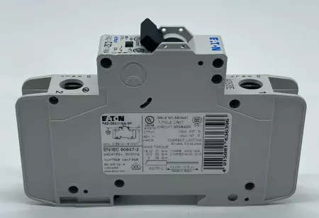 Eaton FAZ-C32/1-NA-SP 1-Pole Circuit Breaker,  277VAC/48VDC 32Amp 