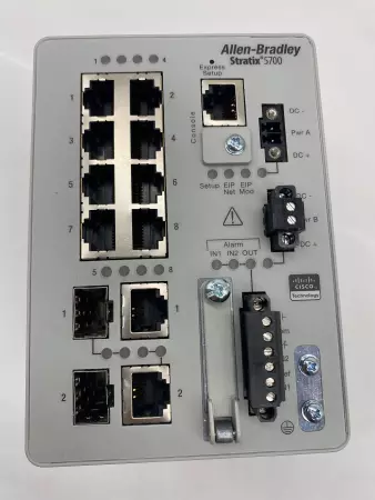 Allen-Bradley 1783-BMS10CGN SER.A Stratix® 5700 10-Port EtherNet Switch 