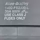 Allen-Bradley 1492-FB2J30-L 2-Pole Fuse Holder, 30A 600V, Class J Fuses 