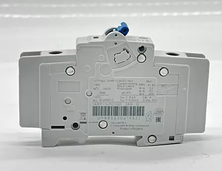Allen-Bradley 1489-M1C100 SER.D 1-Pole Circuit Breaker, 277VAC 48VDC 10Amp 