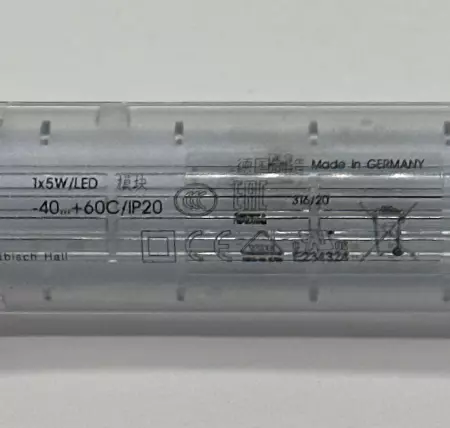Stego 02541.1-10 Led 025 Light Bar Assy, 20-60VDC 5W 