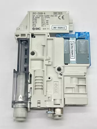 SMC ZK2A10K5CLA-08 Vacuum Ejector and Valve Assy 