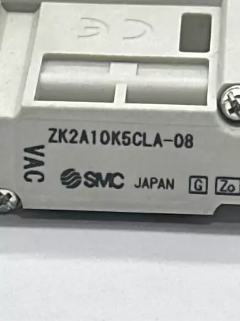 SMC ZK2A10K5CLA-08 Vacuum Ejector and Valve Assy 