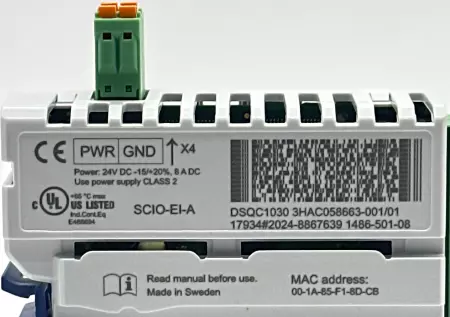 ABB DSQC1030 I/O Digital Base Module 