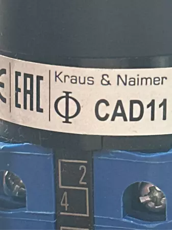 Kraus & Naimer 3HAC052287-003/03 Manual Motor Controller, 600VAC 20Amp Max 