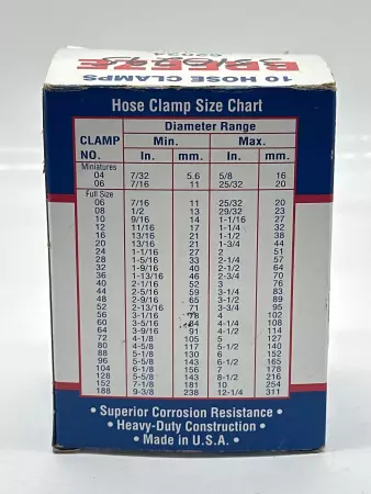 Breeze 62024 Hose Clamps, 1-1/16